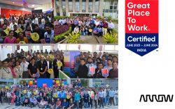 Arrow Electronics Earns Great Place to Work Certification in India