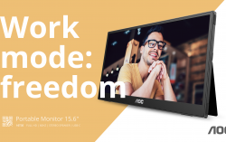 AOC Introduces the T3 Series: The Ultimate Portable Monitor for Work Mode Freedom