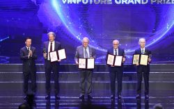 The 2023 VinFuture Prize honored four scientific works under the theme of “Boundless Unity”