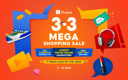 Catch the Lowest Prices Online at 3.3 Mega Shopping Sale: Shopee’s First Mega Sale of 2024