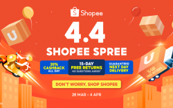 Experience Ultimate Shopping Freedom at 4.4 Shopee Spree: Don’t Worry, Shop Shopee!