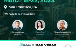 Global marketing platform Flat Ads attends GDC2024/MAU, empowering global developers’ business growth