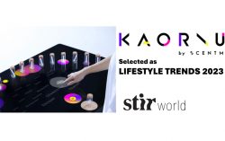 Japanese fragrance AI service SCENTMATIC KAORIUM, selected as lifestyle trend 2023 in global digital magazine STIR