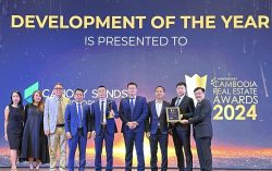 Canopy Sands Development Triumphs at Cambodia Real Estate Award 2024, Solidifying Leadership in Township Development