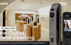 World’s Largest Smart Lock Manufacturer, Kaadas, Opens First Store at NEX Serangoon, Singapore.