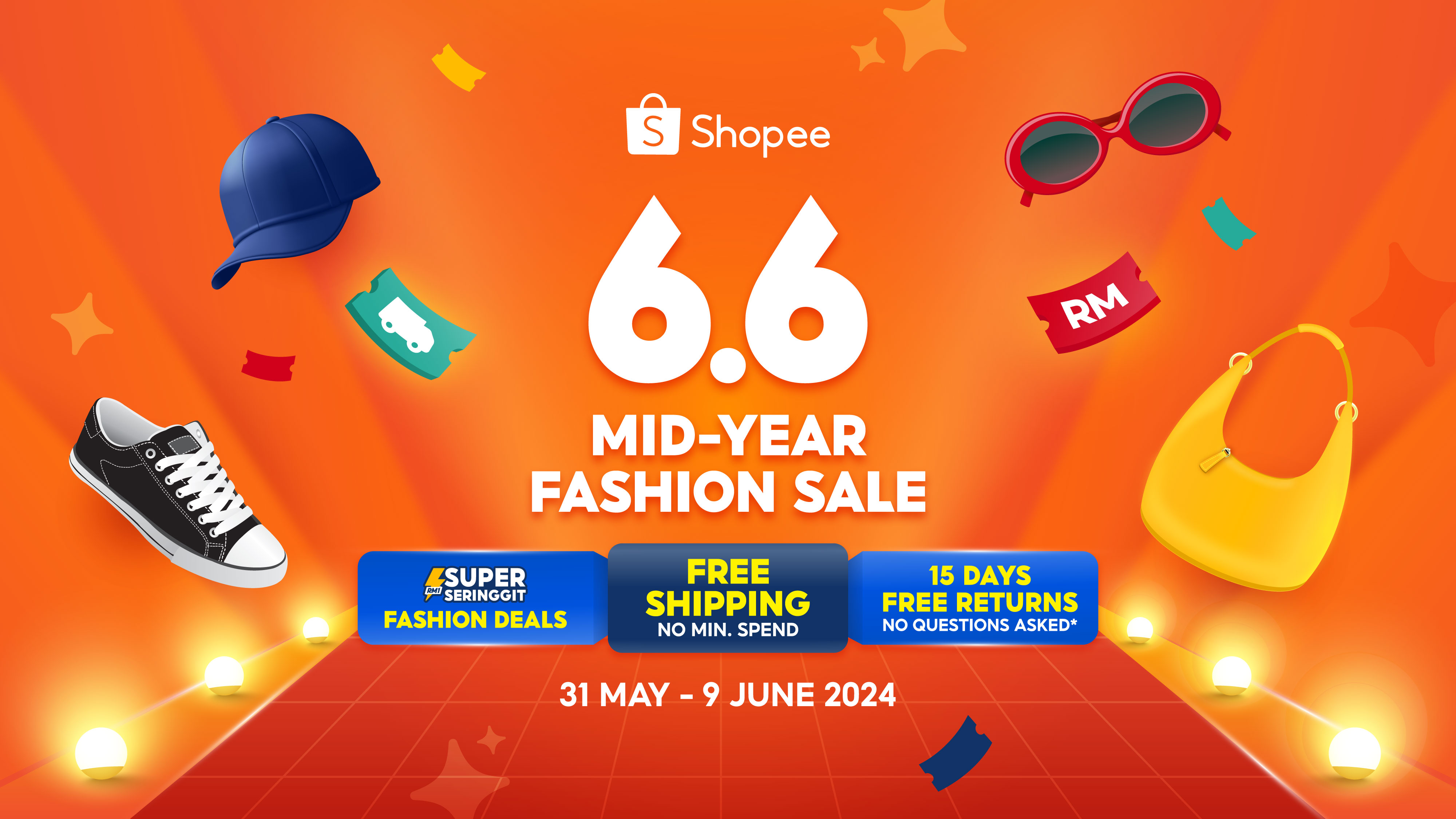 Shopee 6.6 Mid-Year Fashion Sale