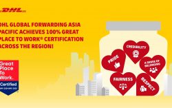 DHL Global Forwarding celebrates milestone achievement with Great Place to Work® certifications across the region