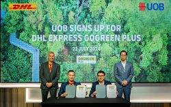 DHL Express and UOB partner to reduce carbon footprint of UOB’s international shipments via sustainable aviation fuel