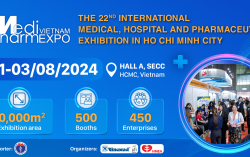 The 22nd International Medical, Hospital And Pharmaceutical Exhibition in Ho Chi Minh city – Vietnam Medipharm Expo 2024