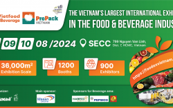 VIETFOOD & BEVERAGE –  PROPACK VIETNAM 2024 – Many privileges for exhibitors