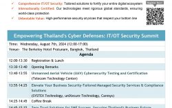 Taiwan Cybersecurity Day in Thailand: Showcasing Innovative Solutions and Leadership in Cybersecurity