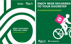 Carlsberg Asia launches #CelebrateResponsibly across APAC in partnership with Grab, foodpanda and Meituan