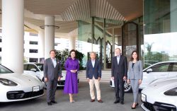 Dusit Thani Bangkok partners with Porsche Thailand to offer ‘one-of-a-kind’ luxury limousine service for guests