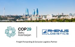 Rhenus announced as Official Logistics Partner for UN Climate Conference in Azerbaijan