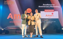 ONYX Hospitality Group shines at the 2024 Marketing Excellence Awards as Amari Bangkok triumphs in the Anniversary Marketing category