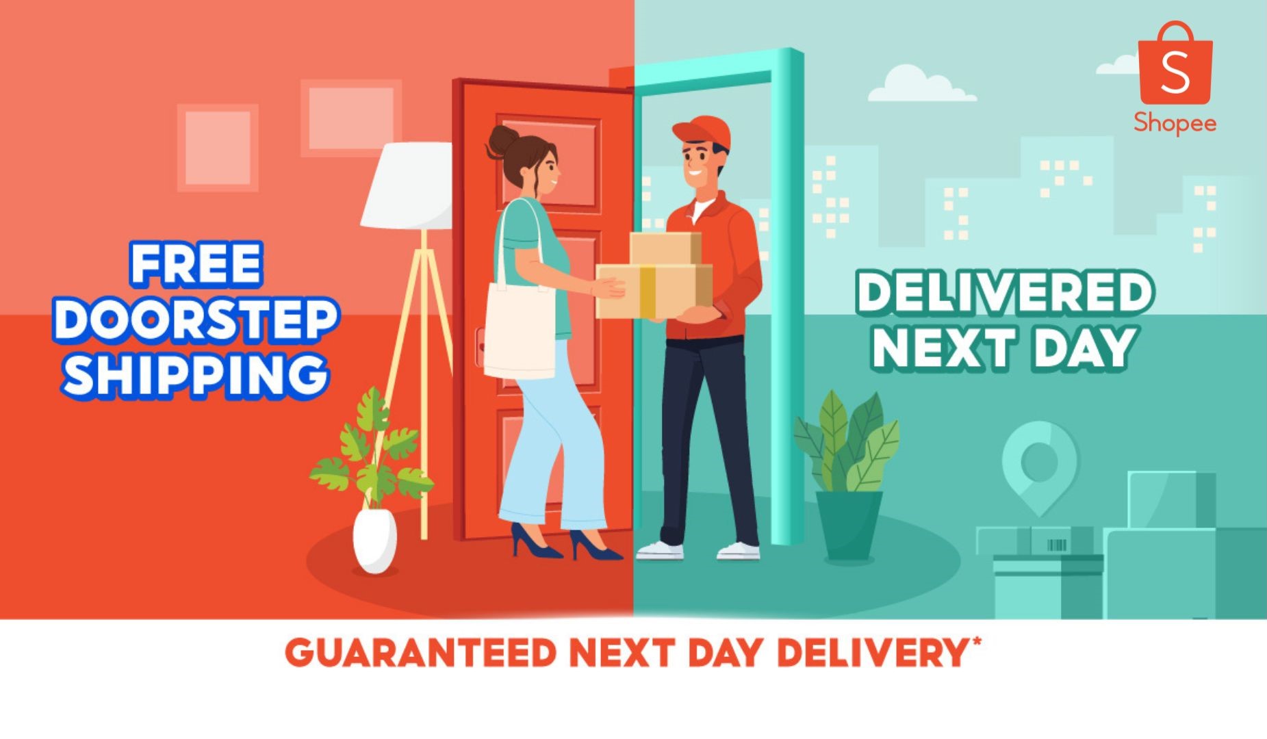 Shopee's Guaranteed Next Day Delivery