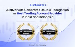 JustMarkets Celebrates Double Recognition as Best Trading Account Provider in India and Indonesia